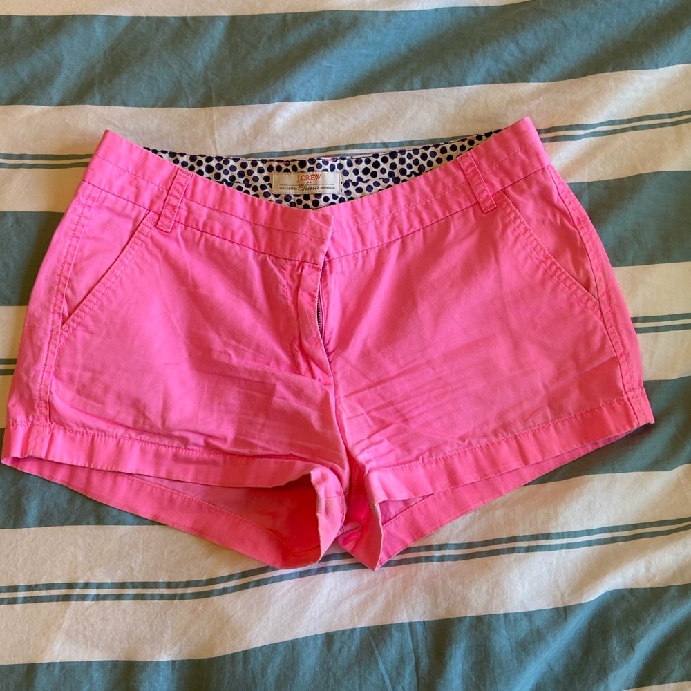 J. Crew chino shorts